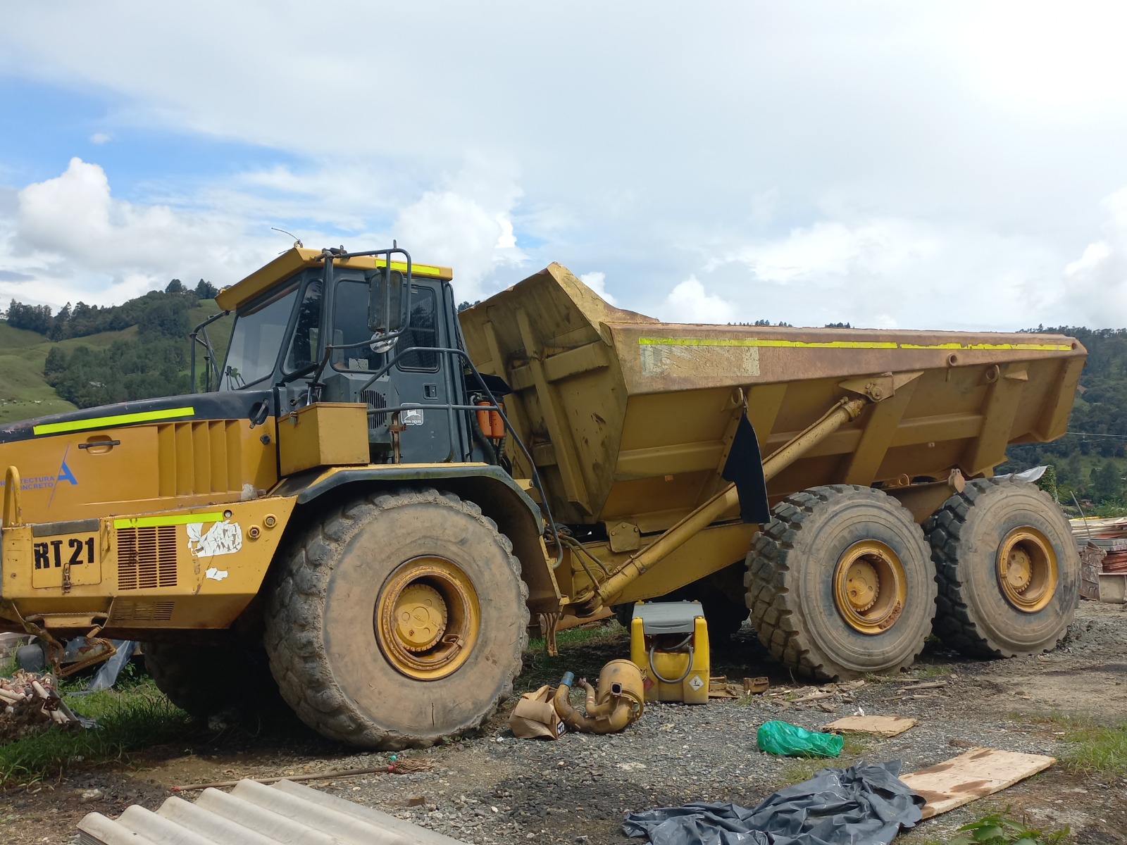 Camión Articulado John Deere
