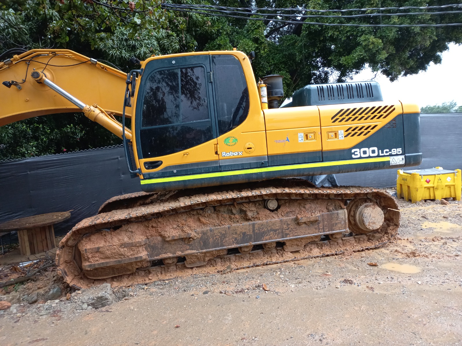 Excavadora de Orugas Hyundai