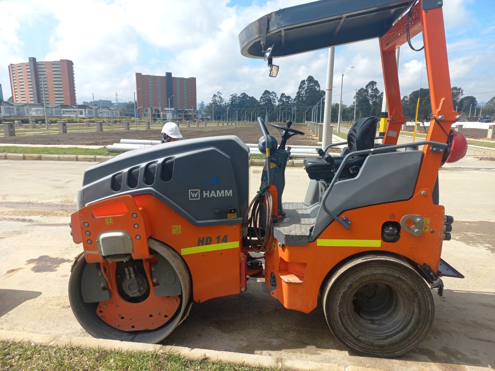 Vibrocompactador Hamm HD14VT