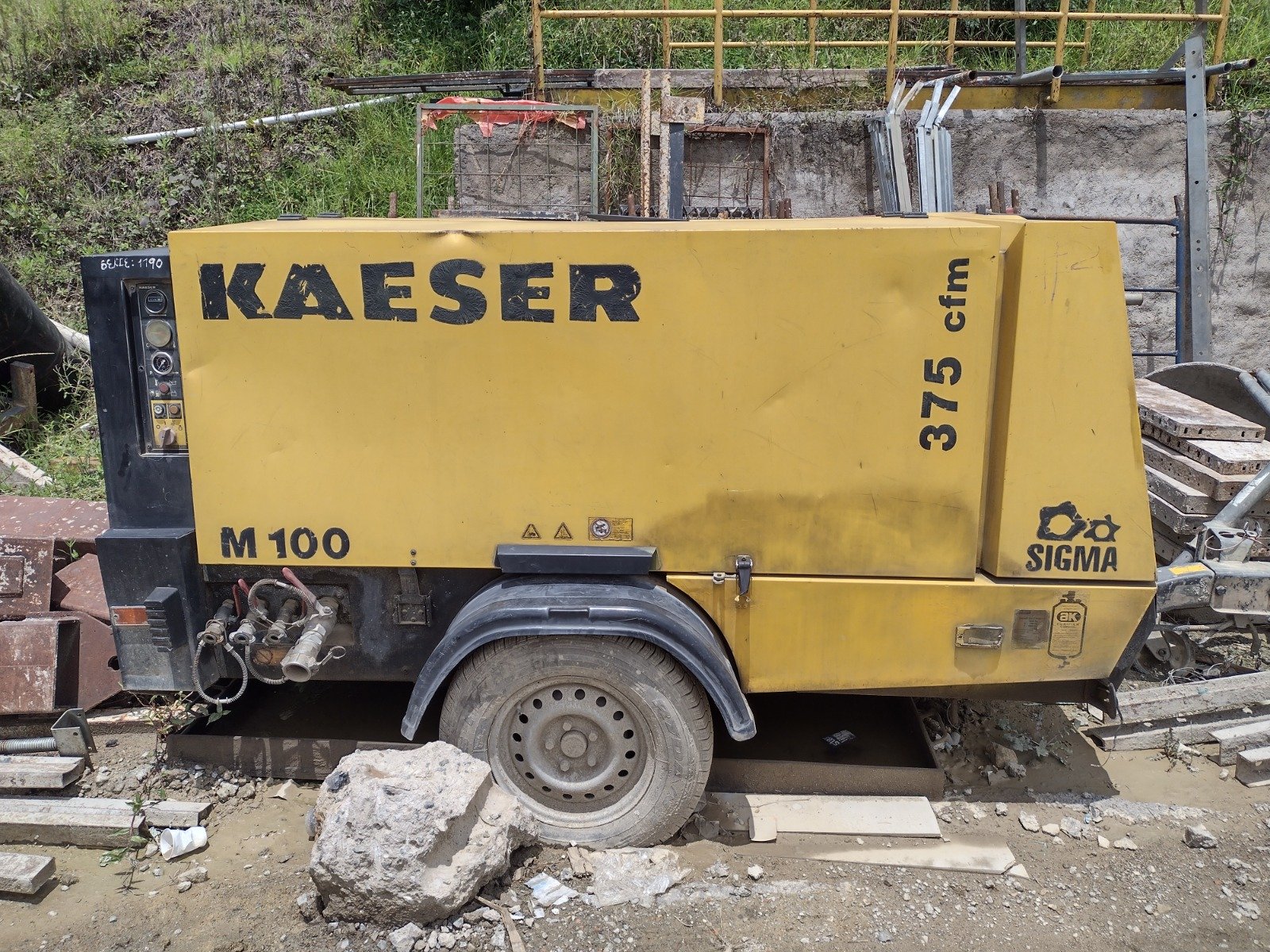 Compresor de Aire Portátil Kaeser M100