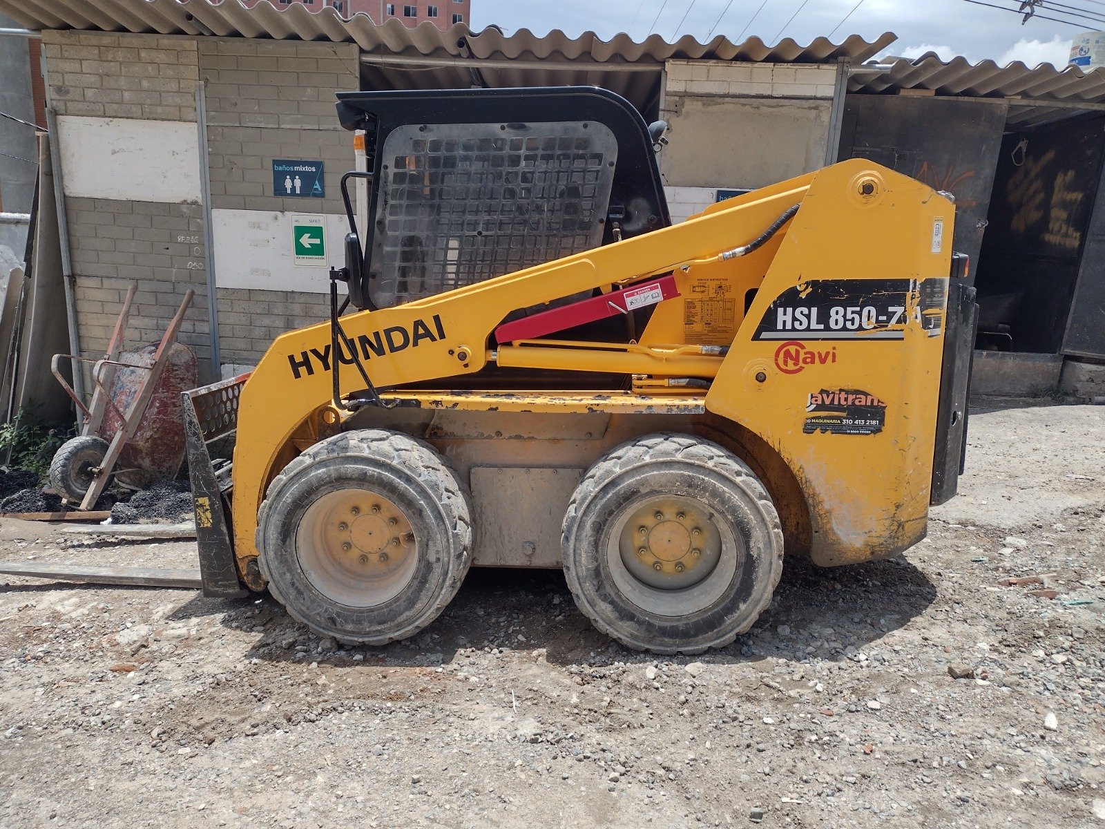 Minicargador Hyundai HSL850-7A