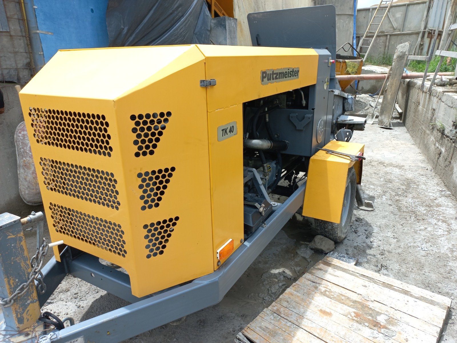 Bomba de Concreto Putzmeister TK40