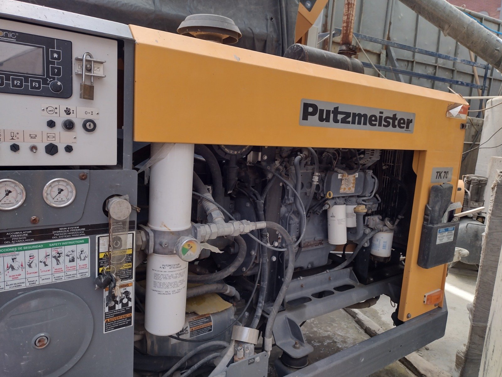 Bomba de Concreto Putzmeister TK70